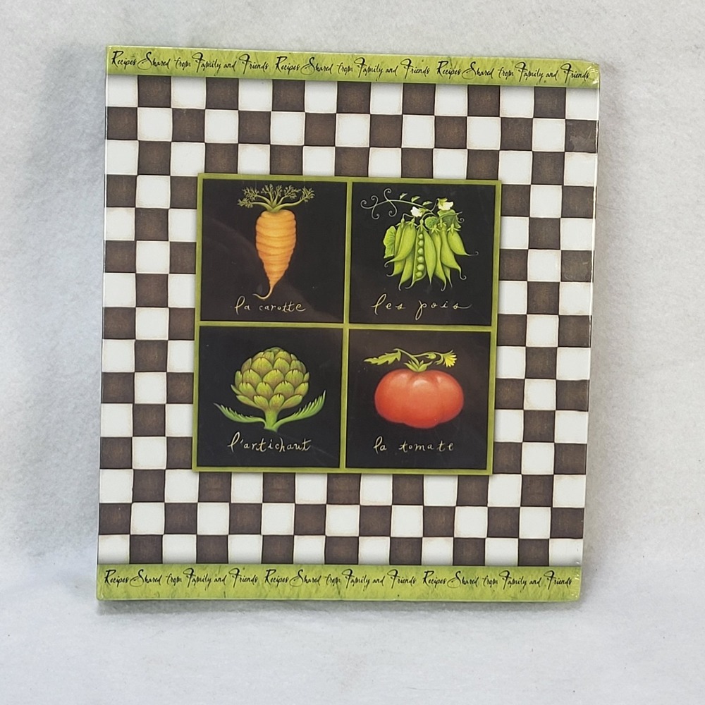 La Cuisine Recipe Keeper Binder New Seasons‎ French Kitchen Organizer